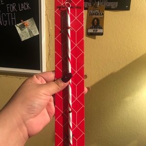 JS Metal Holiday Straw